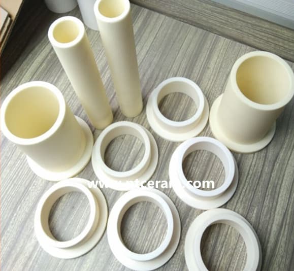 High Wear Resistant Alumina ceramic Tube_Pipe_Ring